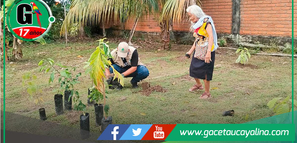 CIAM fomenta vida saludable con siembra de plantas frutales en Atalaya