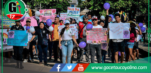 Contamana celebra a mujeres con pasacalle y bailetón