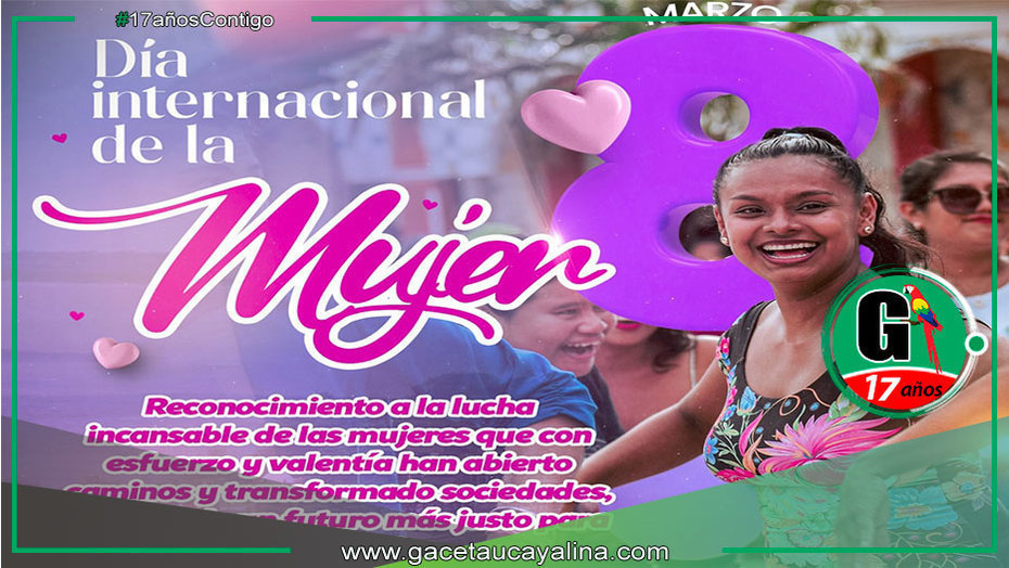 Municipalidad de Ucayali - Contamana conmemora lucha histórica de las mujeres