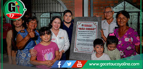 Pavimentación del Psje. Cubanito fue inaugurada por la Alcaldesa Janet Castagne