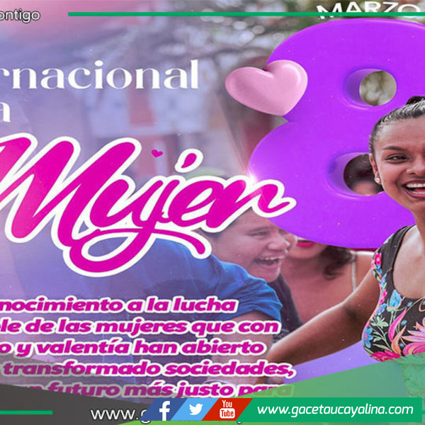 Municipalidad de Ucayali - Contamana conmemora lucha histórica de las mujeres