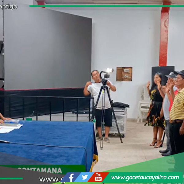 Más de 30 Juntas Vecinales juramentadas en Contamana