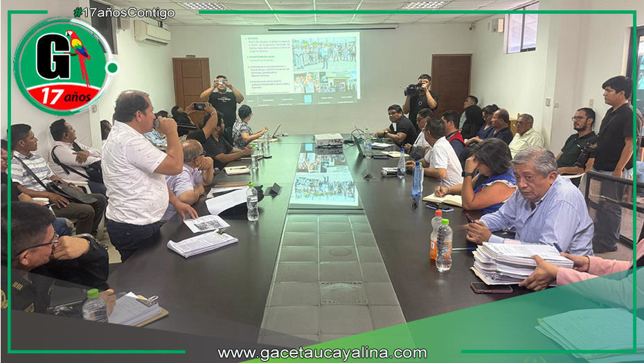 Atalaya expone conflicto vial en sesión regional