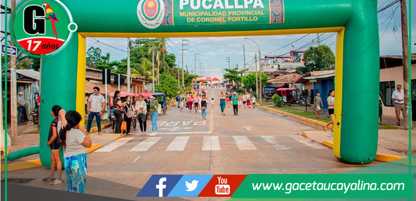 Pavimentarán Salaverry y Aviación en la Provincia de Coronel Portillo