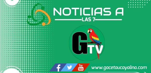 Micro Noticiero del Canal Digital Gaceta Ucayalina TV hoy 15 de Abril