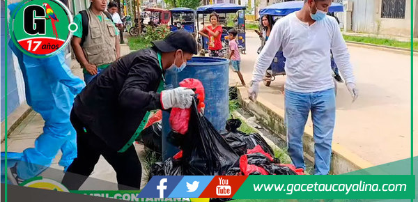 Contamana realiza estudio sobre residuos sólidos en la ciudad