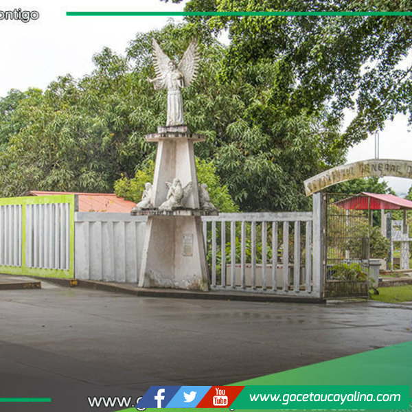 Municipalidad de Atalaya embellece cementerio, mercado y plaza principal