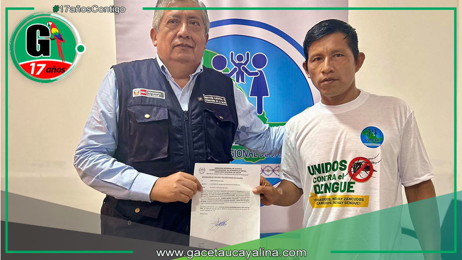 Agente comunitario Alex Soria se convierte en enfermero gracias a Ocho Sur