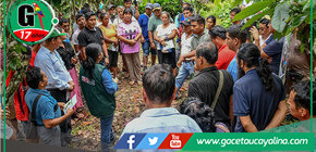 Agricultores de Sepahua aprenden a analizar suelos