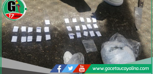 Hallan paquetes con presuntas drogas arrojadas desde el exterior en penal de Puerto Maldonado