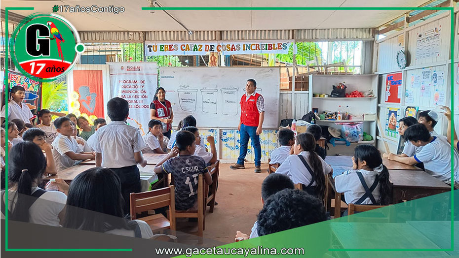Promueven reciclaje en colegio con apoyo del MINAM