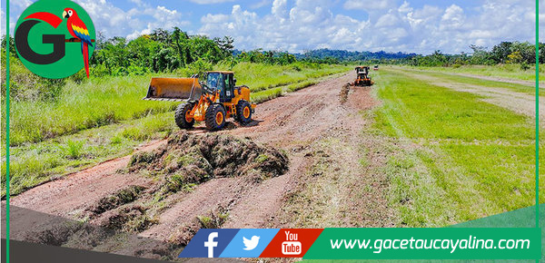 Municipalidad mejoró pista aérea para vuelos más seguros