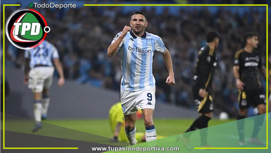 Racing goleó a Colo-Colo 4 a 0