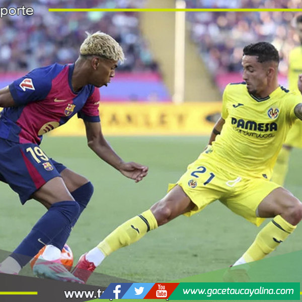 Barcelona pierde ante Villareal 1 a 0 