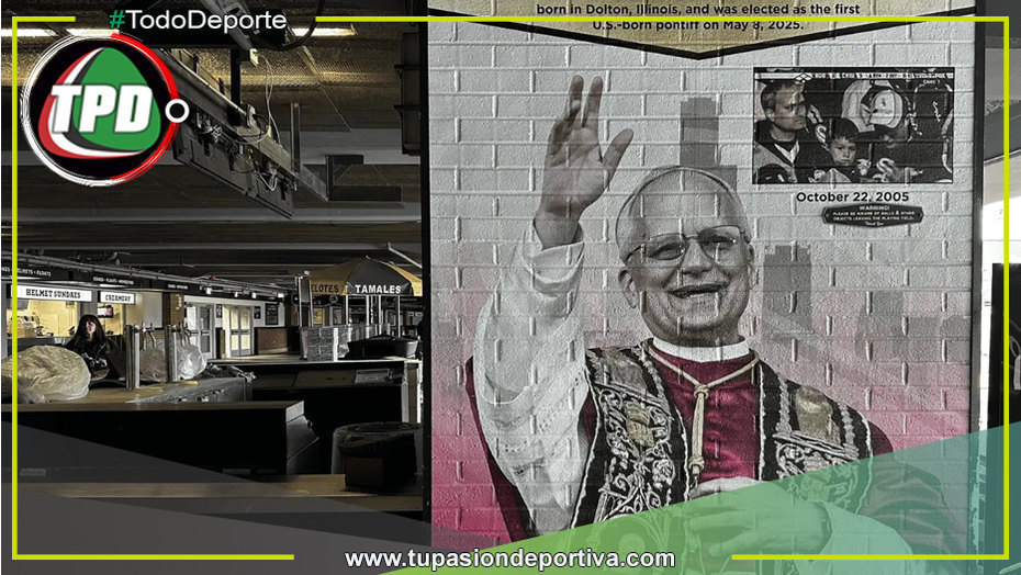 Equipo dedica un mural al papa