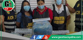 PNP incauta más de 42 kilos de marihuana y captura a presuntos integrantes