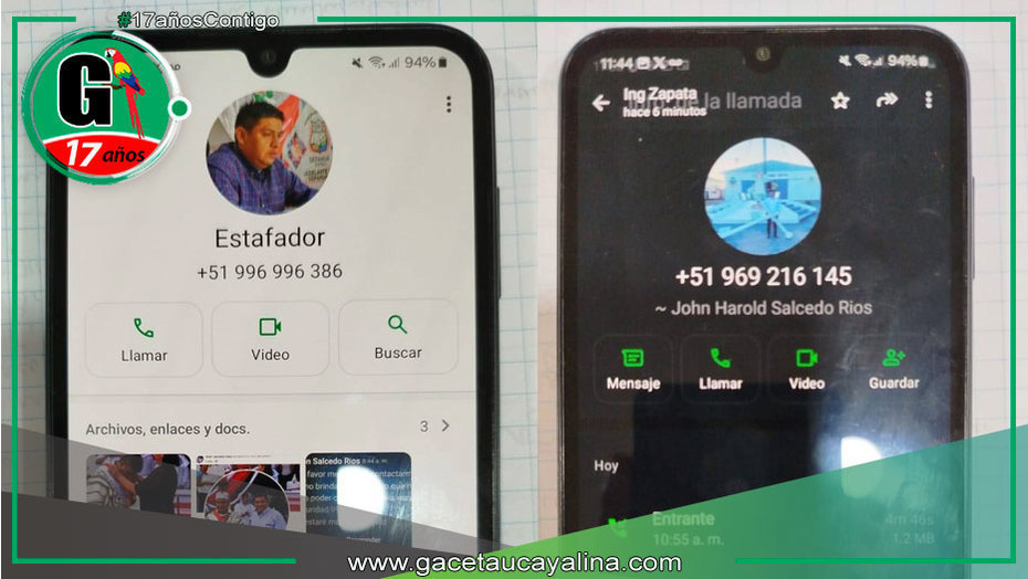 Delincuentes suplantan identidad del alcalde John Salcedo Ríos