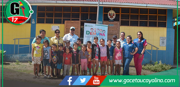 Talleres fortalecen derechos de niños en caseríos de Atalaya