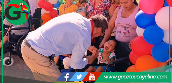 Municipalidad entrega dispositivos a personas con discapacidad en Contamana