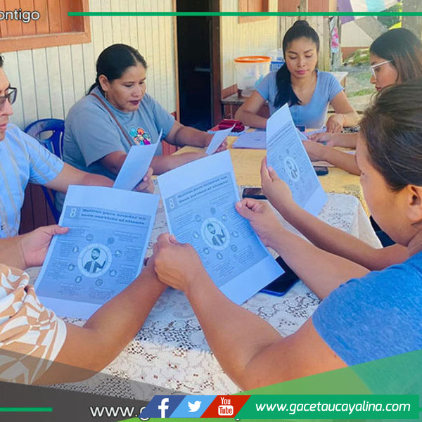Capacitan a comedor de Zapico Ramos en gestión eficiente en Contamana
