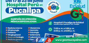 EsSalud brindará atención médica especializada en Ucayali