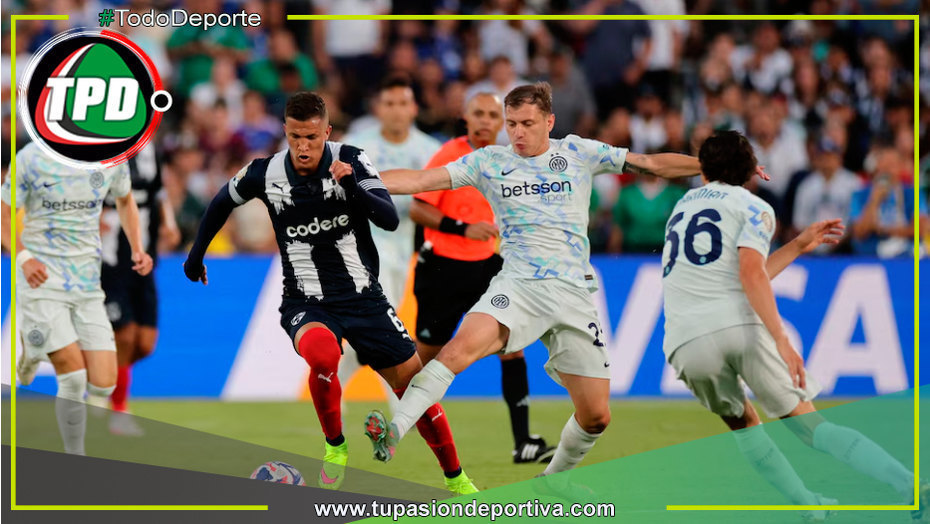 Monterrey empata 1 a 1 con el Inter de Milán