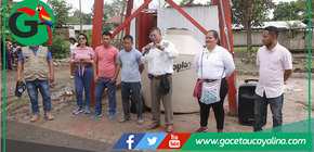 Inauguran pozo tubular que beneficiará a más de 300 vecinos en CP. Contamana