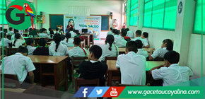 Municipalidad de Ucayali lleva salud preventiva a escolares de Contamana