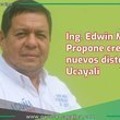 Edwin Miranda anuncia impulso a la distritalización como parte de su agenda legislativa