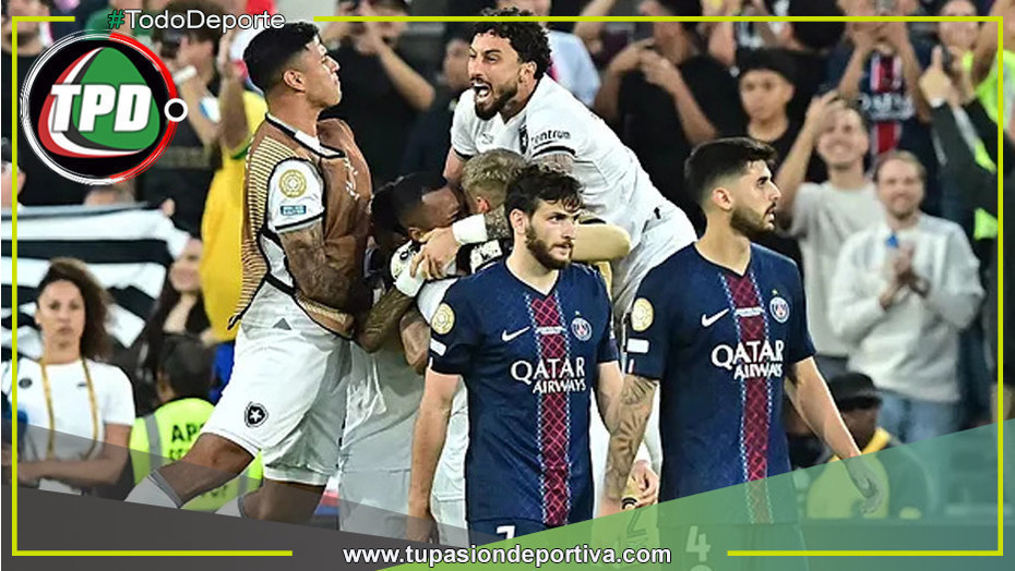 Botafogo le gana al PSG por 1 a 0
