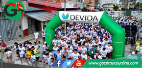 Más de 1200 personas participaron en el Festival Atlético “Yo Vivo Sin Drogas” en la capital loretana