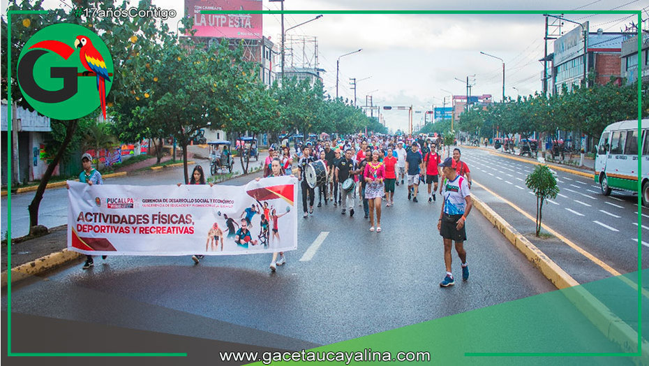 Pucallpa camina unida por salud, cultura y bienestar