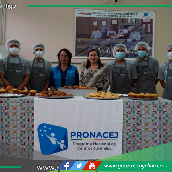 Municipio capacita a jóvenes internos en taller de repostería en Pucallpa