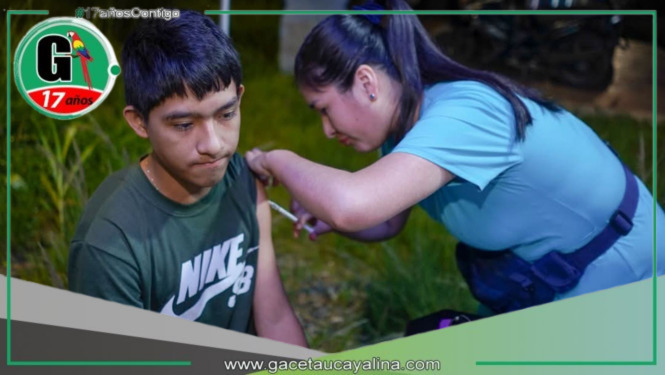 Instalan punto de vacunación contra fiebre amarilla en ingreso a la selva central de Junín