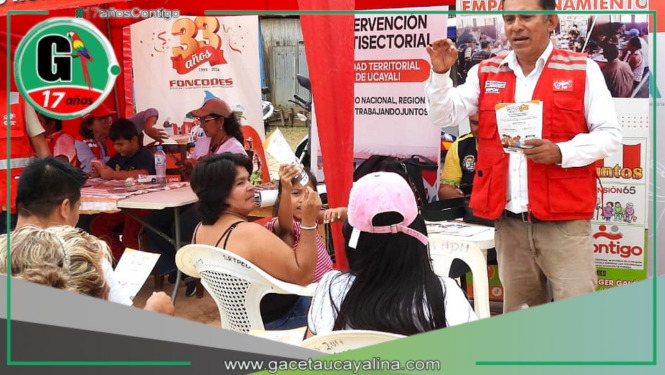 OFIS y ULE descentralizan atención y promueven inclusión social en Ucayali