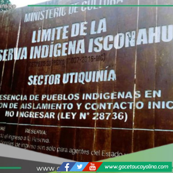 Ministerio de Cultura aprueba Plan de Protección para la Reserva Indígena Isconahua