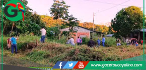 Vecinos y municipalidad trabajan por parque recreacional en barrio en Contamana