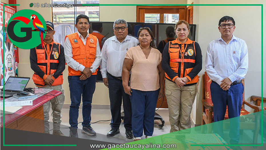 Sepahua refuerza gestión de riesgo junto a INDECI Ucayali
