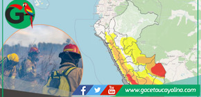 Nueve regiones del Perú entran en alerta roja por riesgo extremo de incendios forestales