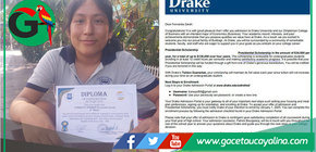 Zarah ingresa a universidad estadounidense y pide apoyo urgente