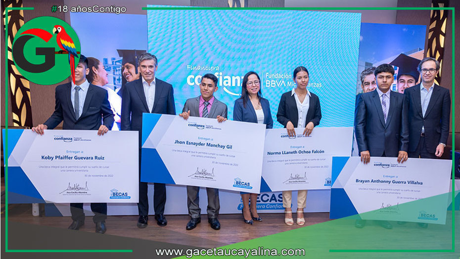 Financiera confianza lanza convocatoria nacional de becas para hijos de emprendedores