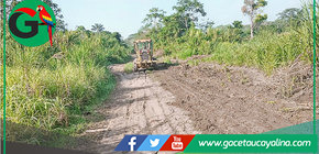 Municipalidad mejora carretera Tipishca beneficiando cinco sectores rurales