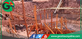 Puente “8 de Mayo” avanza 46% y transforma vidas en Contamana