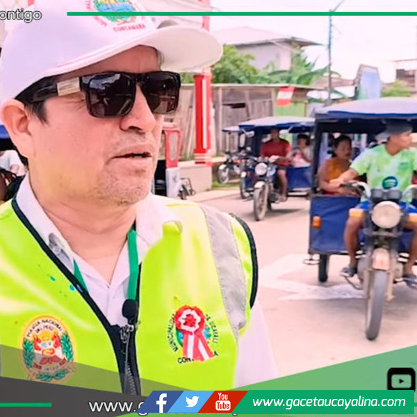 Campaña en Contamana fomenta seguridad vial para peatones y conductores