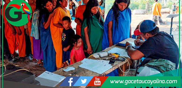 Sepahua y RENIEC acercan identificación gratuita a comunidad Cashiriato