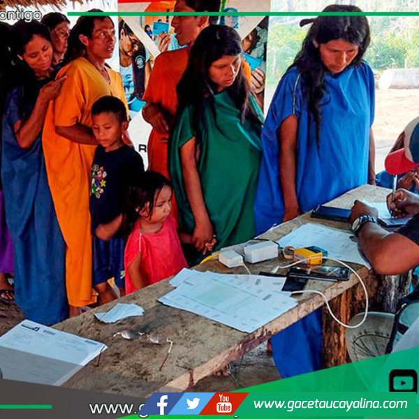 Sepahua y RENIEC acercan identificación gratuita a comunidad Cashiriato