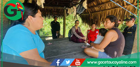 Instituciones unidas promueven derechos en comunidades de Contamana