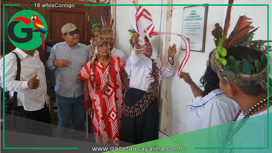 Ocho Sur dona Internet de alta velocidad a la C.N. Kokama en Curimaná
