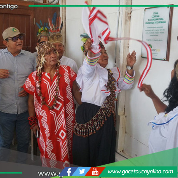 Ocho Sur dona Internet de alta velocidad a la C.N. Kokama en Curimaná