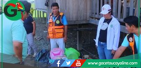 Ayuda humanitaria llega a familias damnificadas por incendio en Contamana